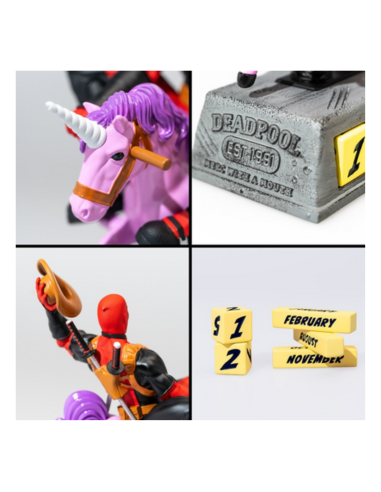 Calendario perpetuo3D Marvel Deadpool