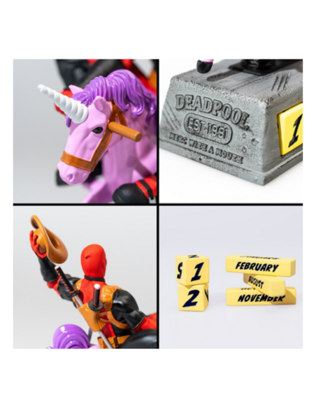 Calendario perpetuo3D Marvel Deadpool