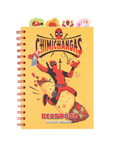 Project Notebook Marvel Deadpool