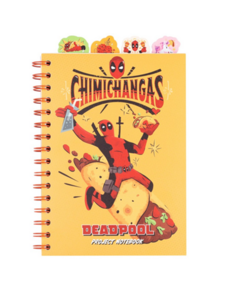 Project Notebook Marvel Deadpool