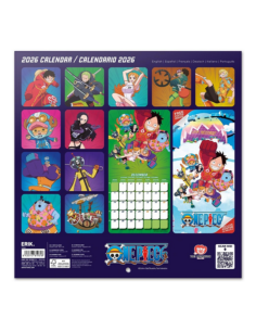 Calendario 2026 30x30 One Piece 2