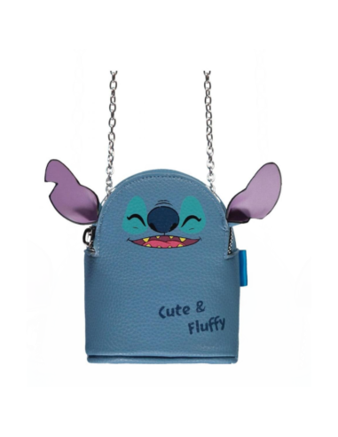Microbolso Stitch con orejas en 3D