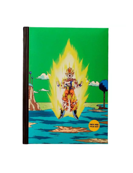 Libreta con luz Dragon Ball Namek Batalla Final