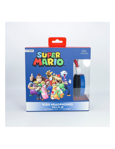 Auriculares Kids CORE Super Mario y Amigos