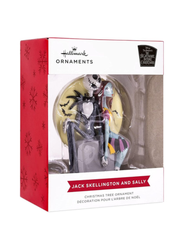 Figura decorativa Jack & Sally en la luna...