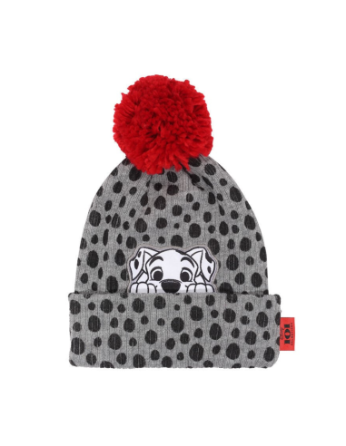 Gorro Pompón Cachorro Dalmata espiando Talla única