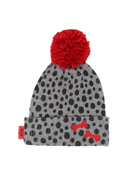 Gorro Pompón Cachorro Dalmata espiando Talla única