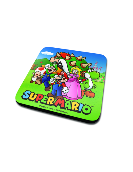 Set de regalo Taza, Cuaderno, Llavero y Posavasos Super Mario