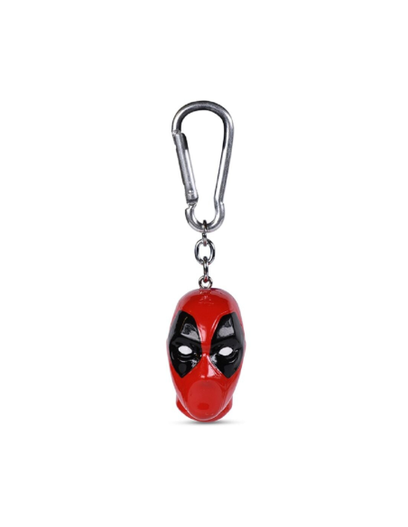Llavero 3D Poliresina Logo Deadpool