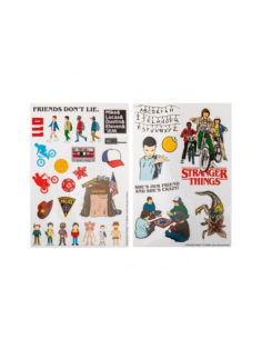 Pegatinas Stranger Things temporada 1. PVC y papel. 16.5... 2