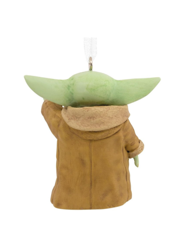 Figura decorativa Grogu de pie resina 7,5 cm