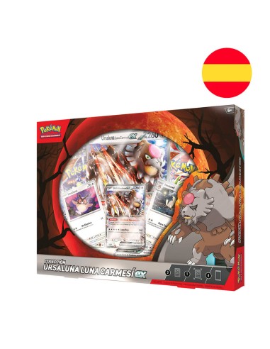 Blister cartas Ursaluna Luna Carmesi Pokemon...