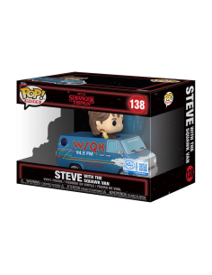 Figura POP Rides Deluxe Stranger Things 5 Steve with the...