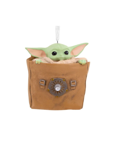 Figura decorativa Grogu en bolsa resina 7cm