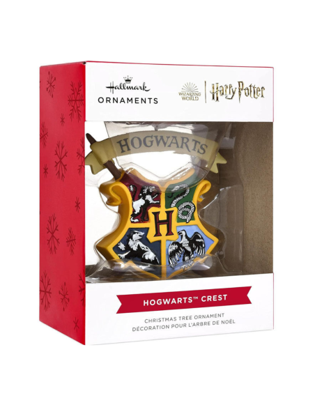 Figura decorativa Escudo de Hogwarts, Harry Potter resina 7,5 cm