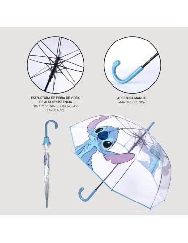Paraguas Manual Adulto Disney Stitch