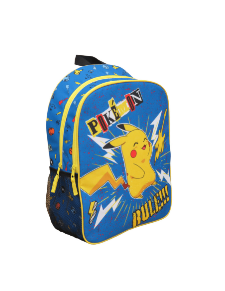 Mochila Pikachu Pokemon 41cm adaptable