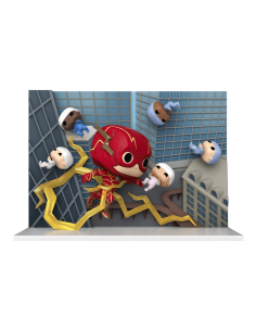 Figura POP Moment DC Comics The Flash Baby Rescue