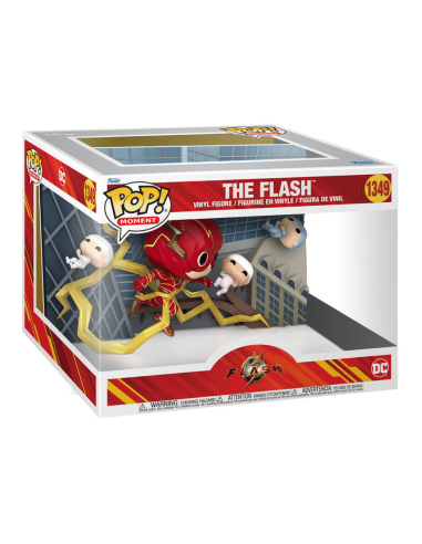Figura POP Moment DC Comics The Flash Baby Rescue