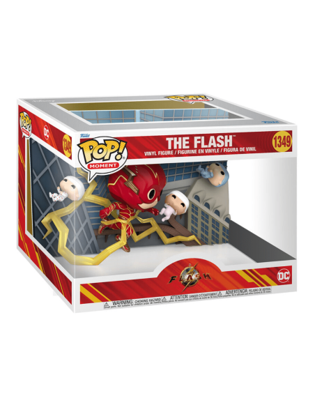 Figura POP Moment DC Comics The Flash Baby Rescue