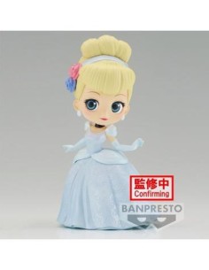 Figura Qposket Disney Cenicienta con Flores