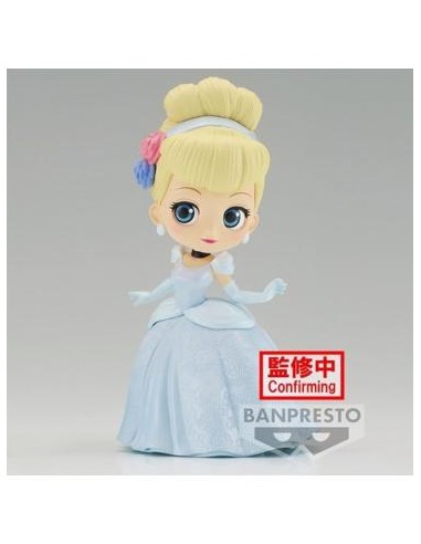 Figura Qposket Disney Cenicienta con Flores