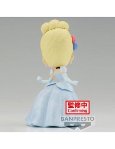 Figura Qposket Disney Cenicienta con Flores 2