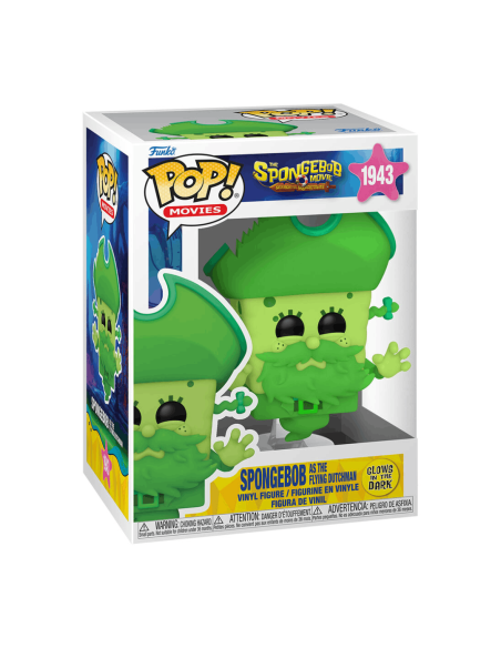 Figura POP Bob Esponja Una Nueva Aventura Pirata SpongeBob as the Flying Dutchman