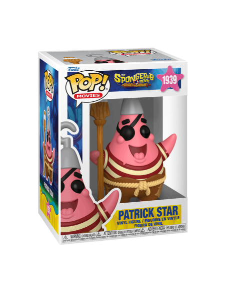 Figura POP Bob Esponja Una Nueva Aventura Pirata Patrick Star