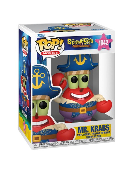 Figura POP Bob Esponja Una Nueva Aventura Pirata Mr. Krabs