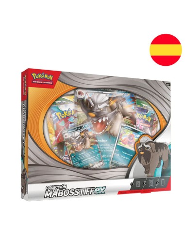 Blister cartas Mabosstiff ex Pokemon español