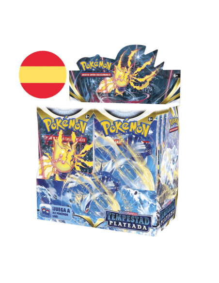 Sobre cartas Tempestad Plateada Espada y Escudo Pokemon español