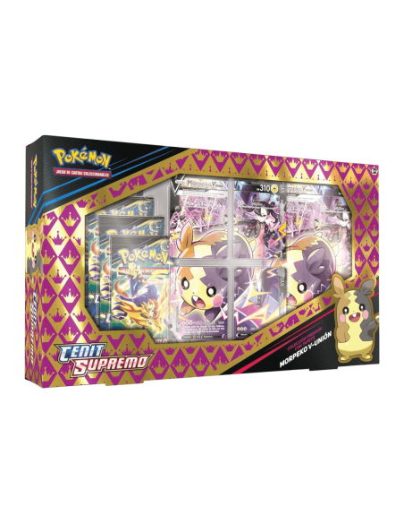 Blister Cartas Cenit Supremo Morpecko V Union Pokemon español
