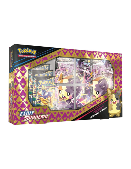 Blister Cartas Cenit Supremo Morpecko V Union Pokemon español