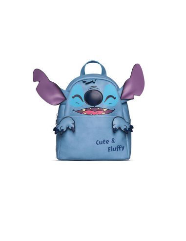 Mini Mochila Cute & Fluffy Stitch