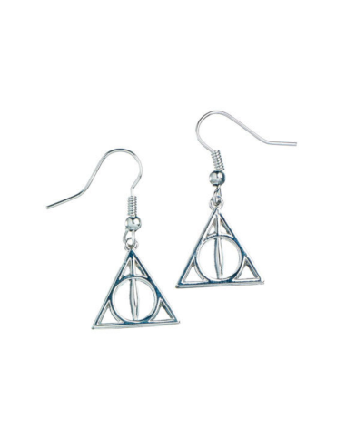 Harry Potter Pendientes Reliquias de la Muerte