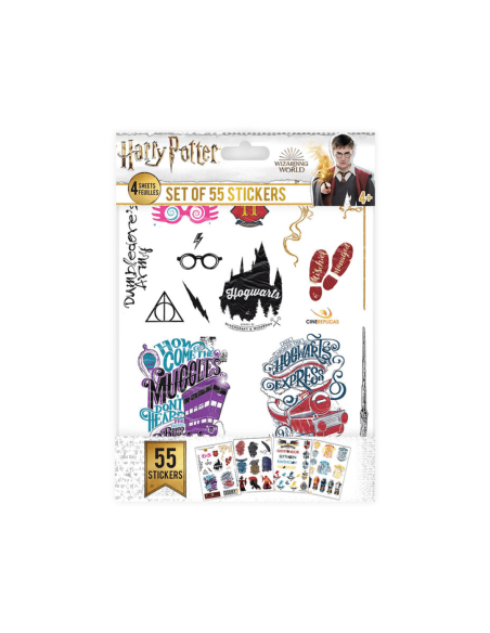 Set de pegatinas Harry Potter varios