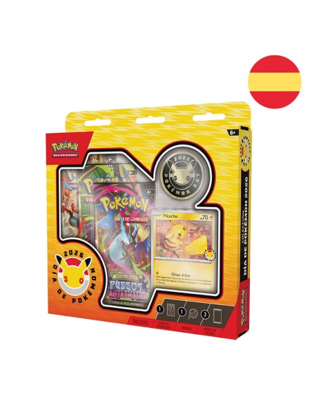 Blister cartas Special Collection Fuegos Fantasmales Pokemon español