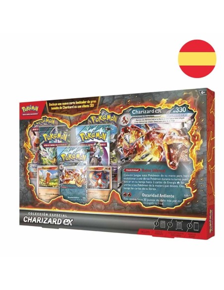 Blister cartas Charizard Pokemon español