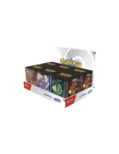 Lata cartas Pokemon español surtido