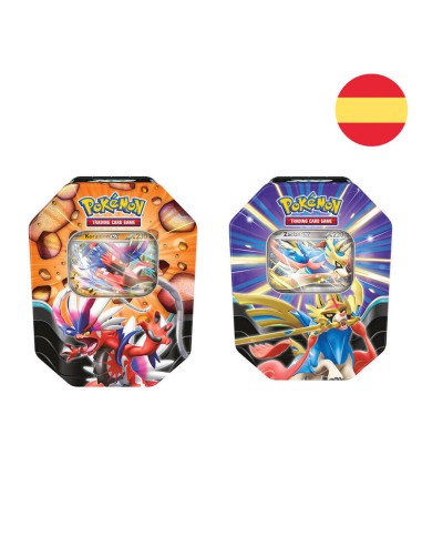 Lata cartas Summer Pokemon español surtido