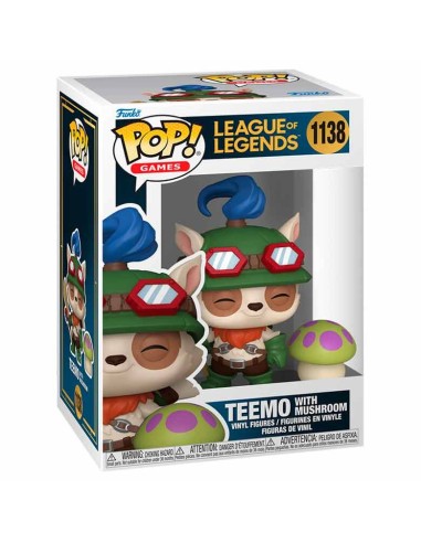 Figura POP League of Legends Teemo with Mushroom