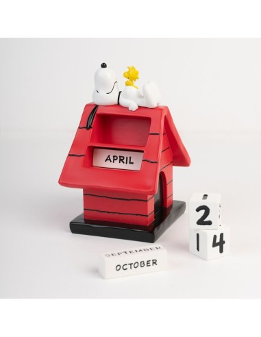 Calendario Perpetuo 3D Doghouse Snoopy