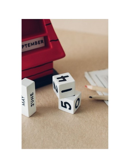 Calendario Perpetuo 3D Doghouse Snoopy