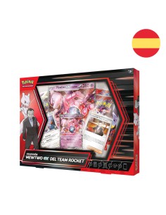 Blister cartas Mewtwo ex del Team Rocket Juntos de...
