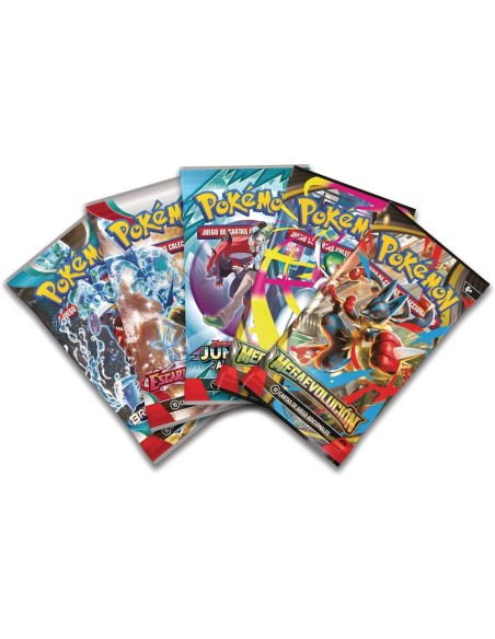 Blister cartas Mega Lucario Ex Pokemon español