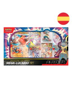 Blister cartas Mega Lucario Ex Pokemon español