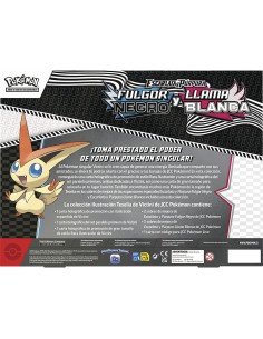 Blister cartas Victini Fulgor Negro y Llama Blanca... 2