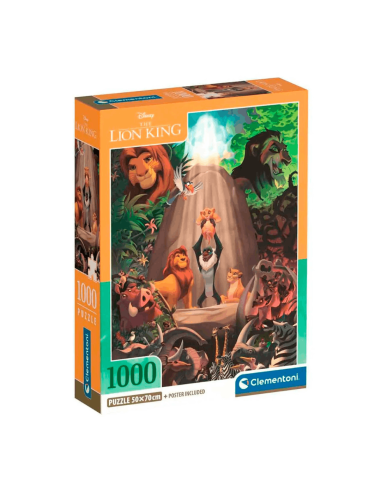 Puzzle Clementoni El Rey León de 1000 Piezas