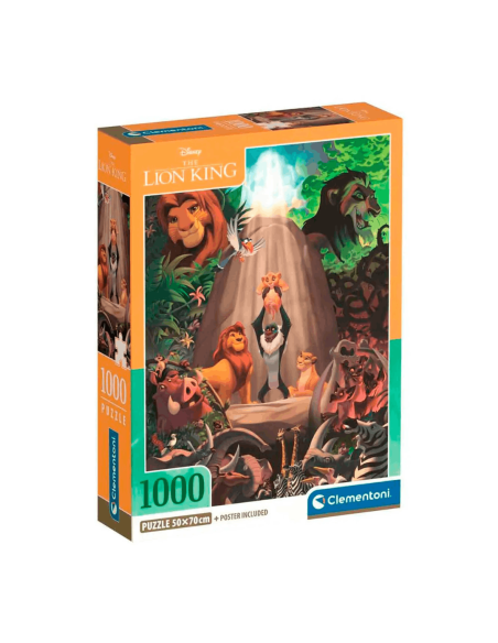Puzzle Clementoni El Rey León de 1000 Piezas